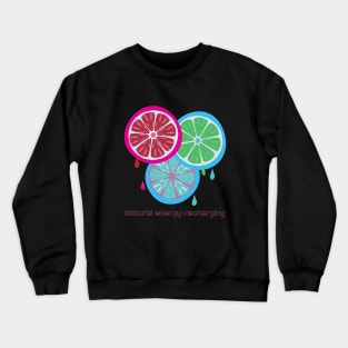 Pastel juicy citrus fruits Crewneck Sweatshirt